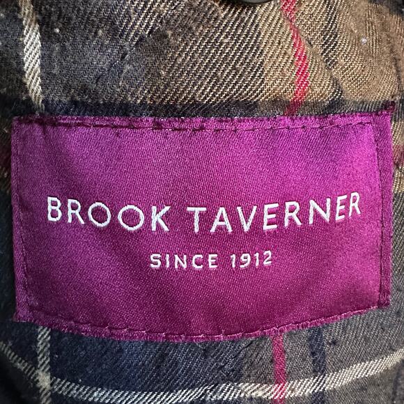Brook Taverner Country Coat Wool Cashmere Navy Blue - Picture 7 of 10
